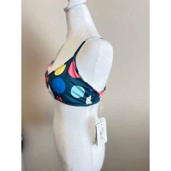 CARVE DESIGNS STINSON HERITAGE BATHING SUIT RACER BACK TOP RETRO DOT NWT - Picture 3 of 15
